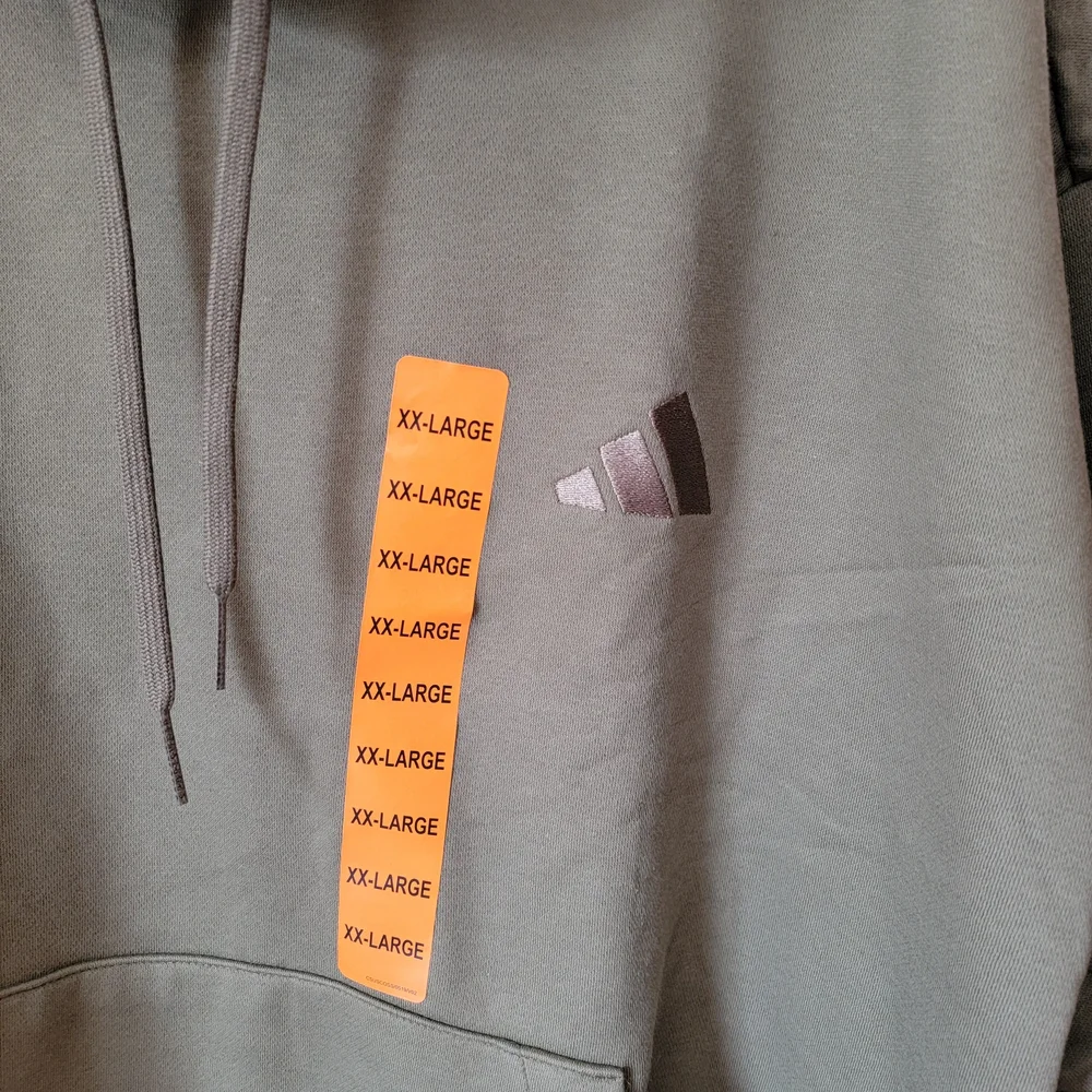 Adidas Men's Olive Green Hoodie Size XXL NWT